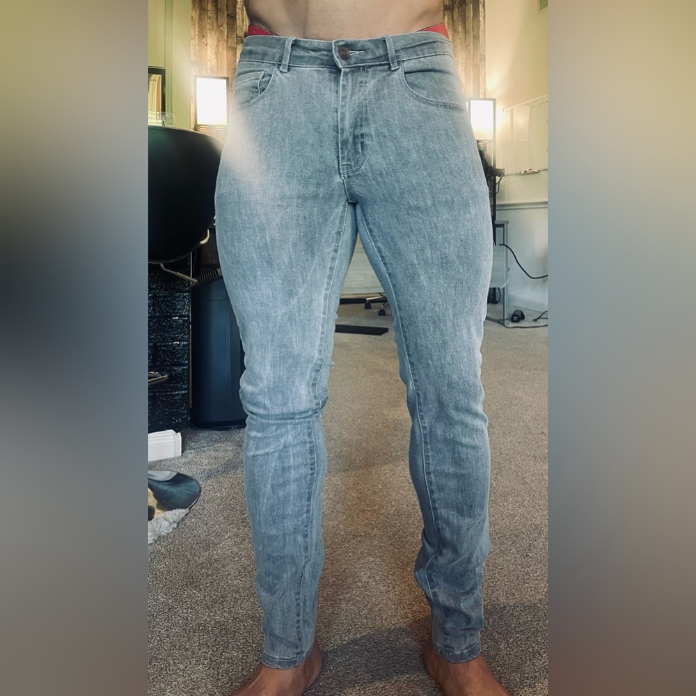 Tailored Athlete slim fit stretch men’s athletic jeans